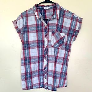 Freedom Plaid Short Sleeve NEW